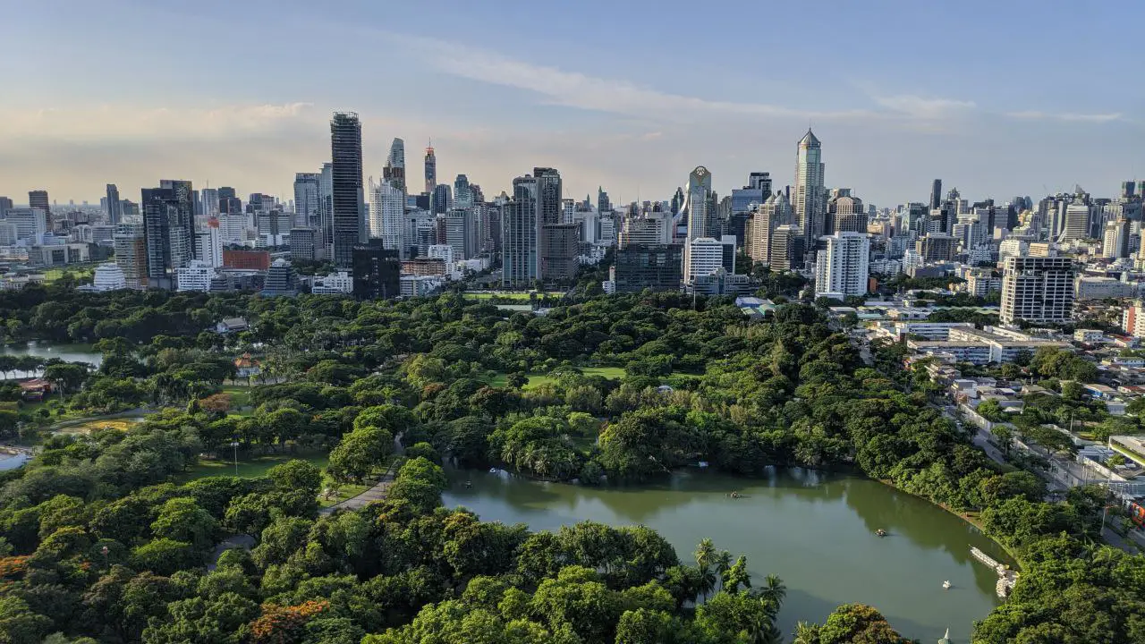 Lumpini Park in Bangkok, Thailand